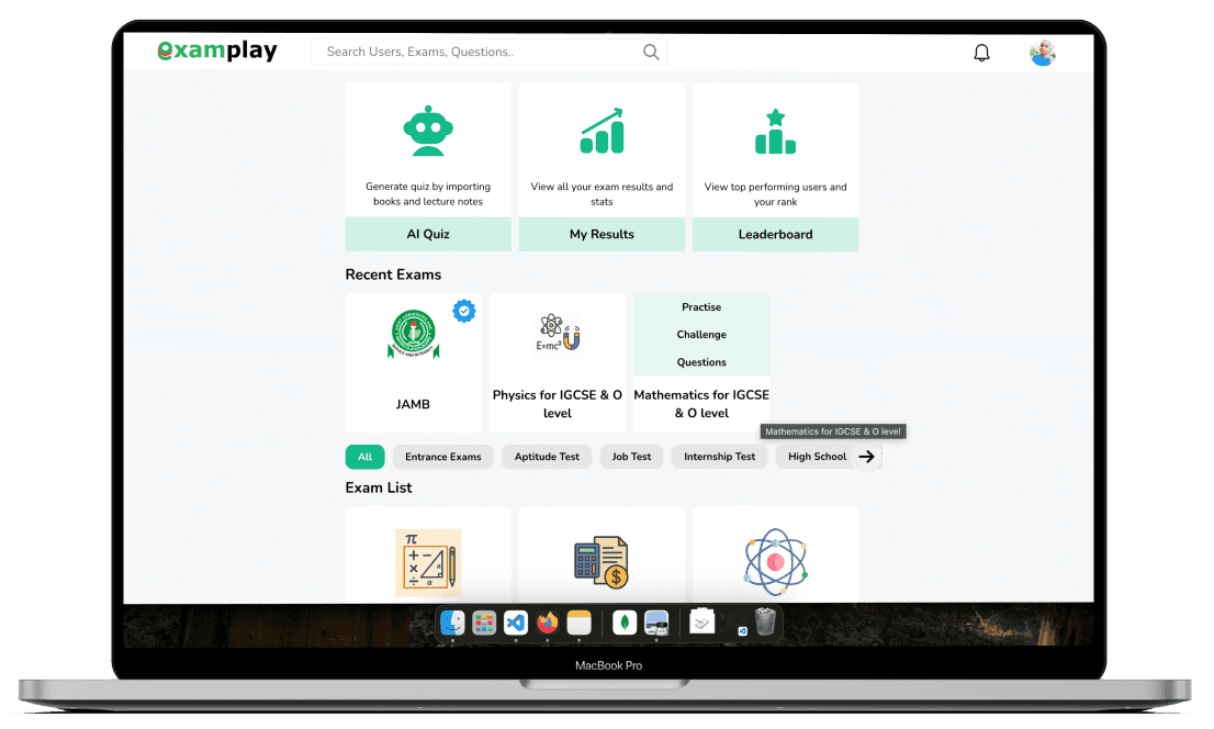 Web platform dashboard displayed on a laptop